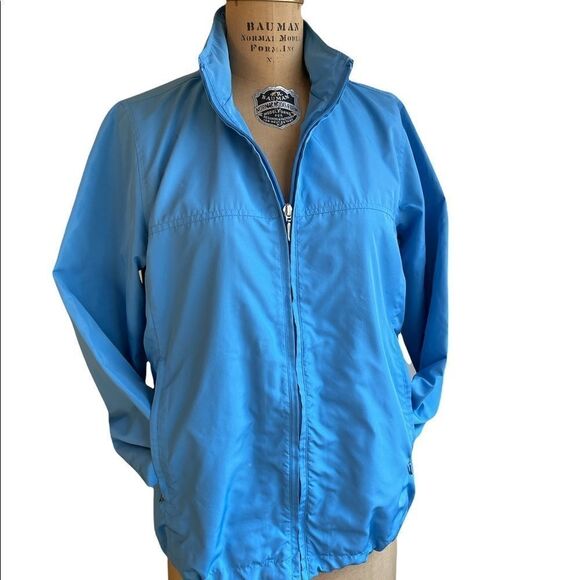 L.L. Bean Lightweight Windbreaker Jacket w hidden hood - Picture 1 of 9